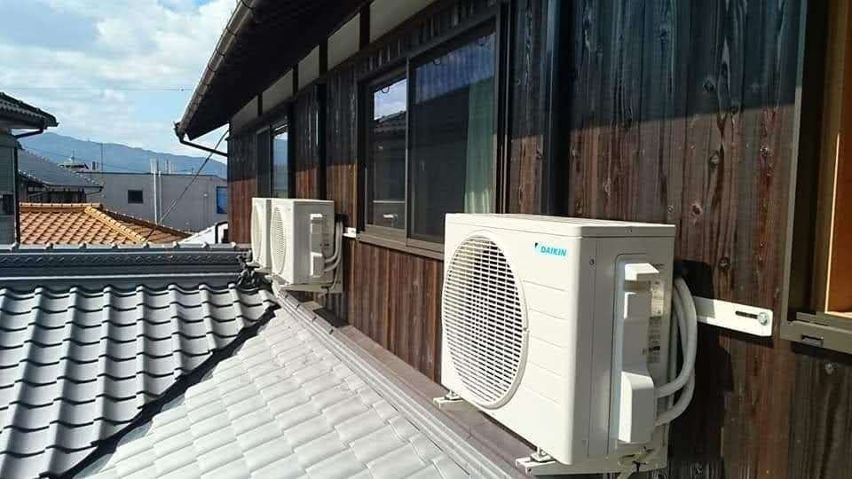 壁掛けエアコン、室外機付き エアコン架台 室外機用 壁掛け【 高級ステンレスタイプ 12台