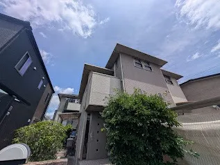 大津市エアコン入替|3階ロフト~2階ベランダの高所作業(ダイキン S285ATES)